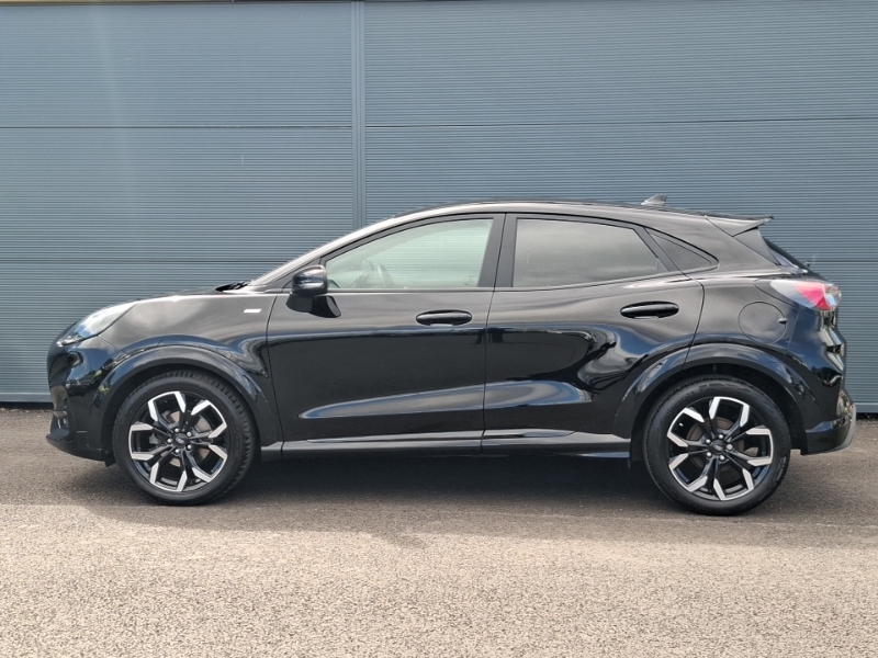 Ford Puma 1.0 Ecoboost Hybrid Mhev St-line X MJ73GSO Black #4