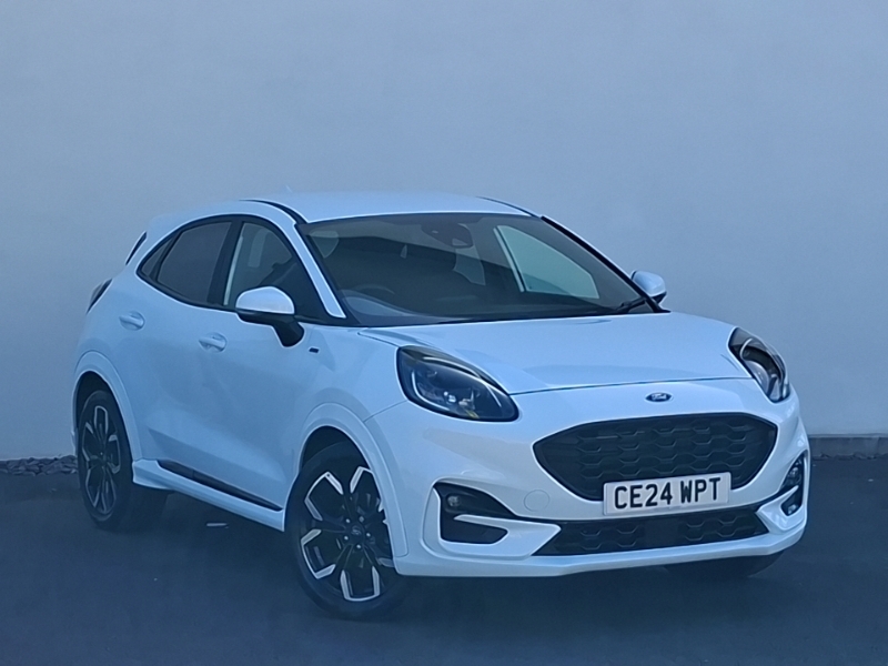 Ford Puma 1.0 Ecoboost Hybrid Mhev St-line X White