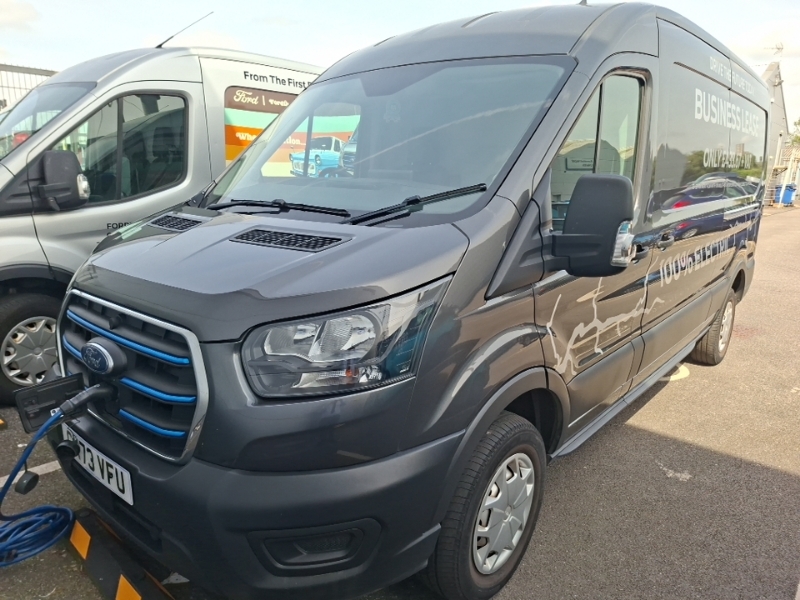 Ford Transit Custom 135Kw 68Kwh H2 Leader Van Grey