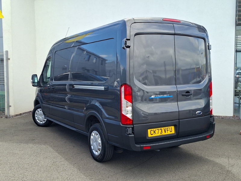 Ford Transit Custom 135Kw 68Kwh H2 Leader Van Grey #2
