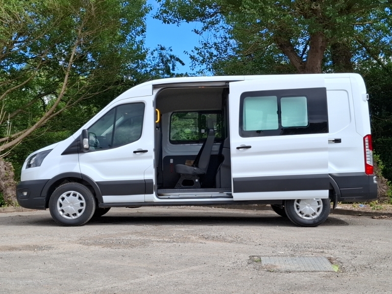 Ford Transit Custom Double Cab In Van 320 L2 Sport 2.5 232Ps 1Spd Grey #17
