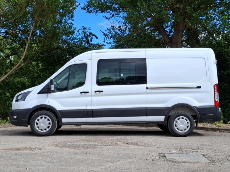 Ford Transit Custom Double Cab In Van 320 L2 Sport 2.5 232Ps 1Spd Grey #4
