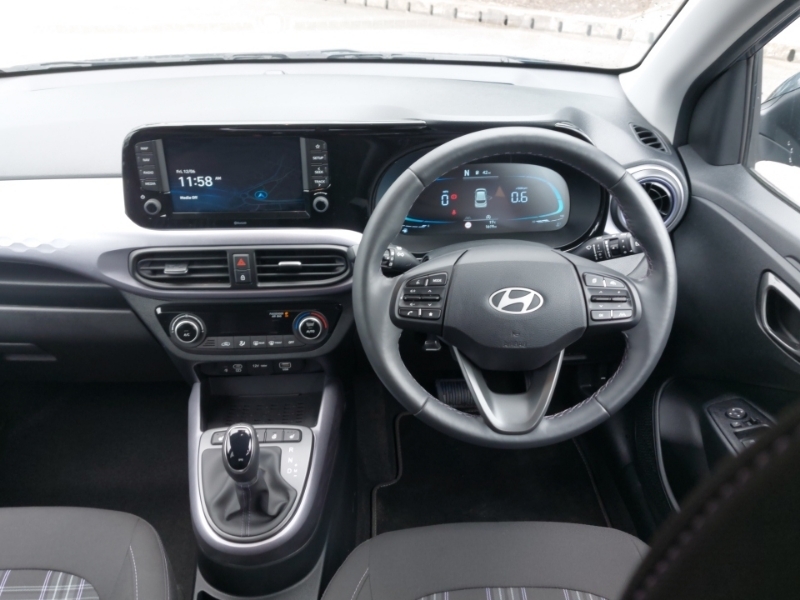 Hyundai I10 Advance Blue #8