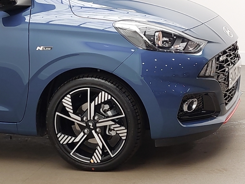 Hyundai I10 Advance Blue #9