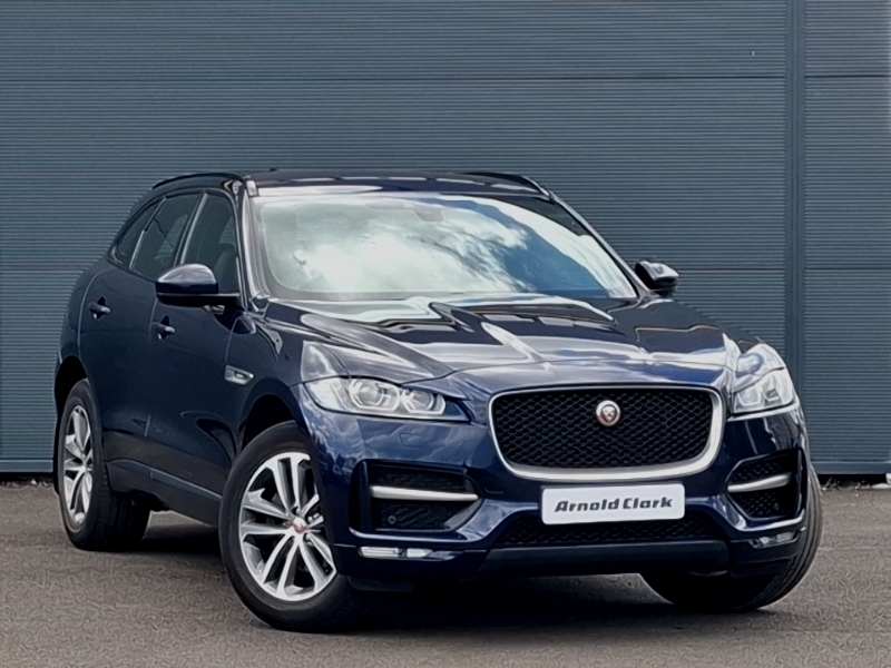 Jaguar F-Pace 2.0D R-sport Awd Blue