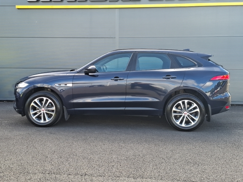 Jaguar F-Pace 2.0D R-sport Awd BN66ZTV Blue #4