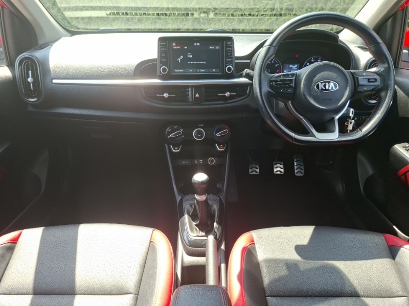 Kia Picanto 1.25 Gt-line LD69HZM Red #3