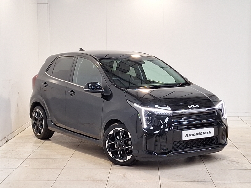 Kia Picanto Hatchback Black #7