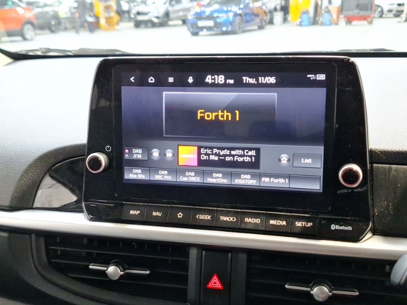 Kia Picanto Hatchback Black #11