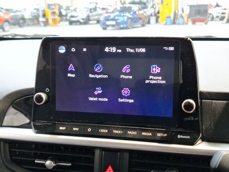 Kia Picanto Hatchback Black #16