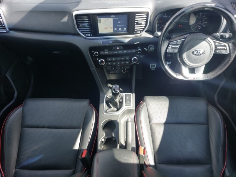 Kia Sportage 1.6 Crdi Isg Gt-line LD19CHN Red #3
