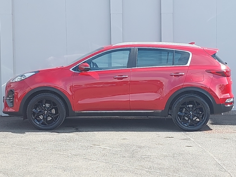 Kia Sportage 1.6 Crdi Isg Gt-line LD19CHN Red #4