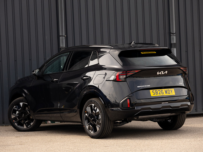 Kia Sportage 1.6T Gdi Hev Gt-line SB26WDY Black #2