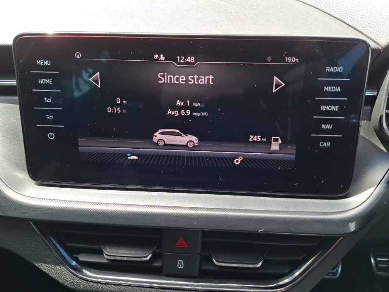 Skoda Scala Hatchback Black #15