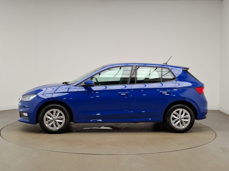 Skoda Fabia 1.0 Tsi Se Edition Blue #4