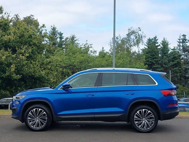 Skoda Kodiaq 1.5 Tsi Se L Executive Dsg 7 Seat DA23HTG Blue #4
