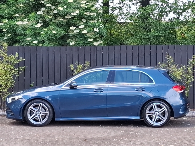 Mercedes-Benz A Class A180d Amg Line Blue #4