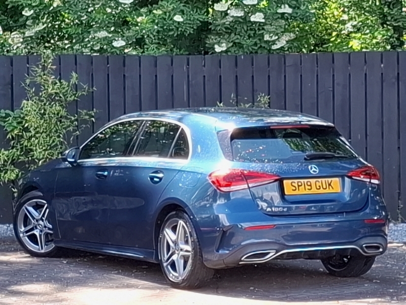 Mercedes-Benz A Class A180d Amg Line Blue #2