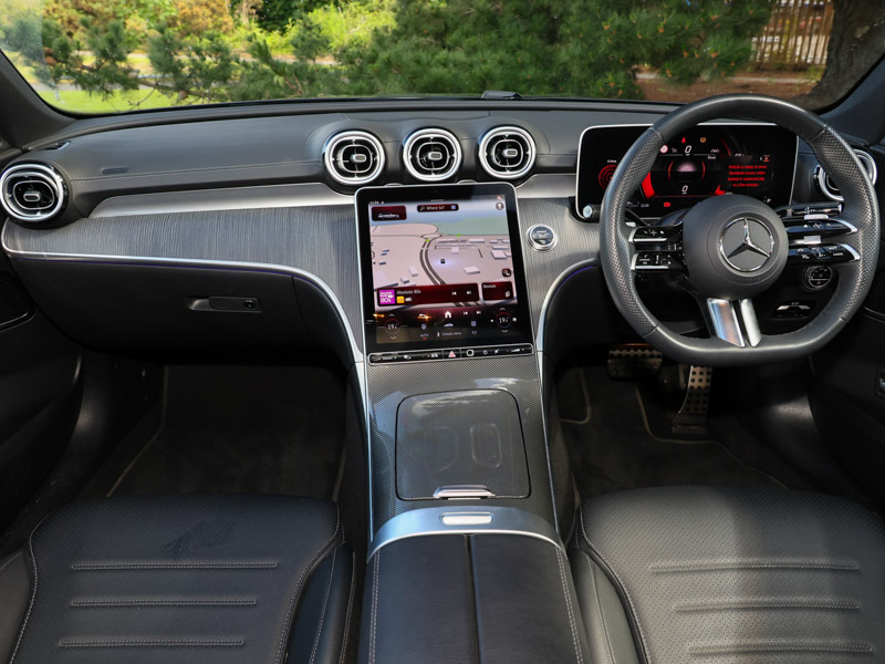 Mercedes-Benz C Class C220d Amg Line Premium Pan Roof 9G-tronic Grey #3
