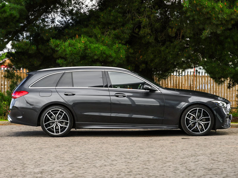Mercedes-Benz C Class C220d Amg Line Premium Pan Roof 9G-tronic Grey #4