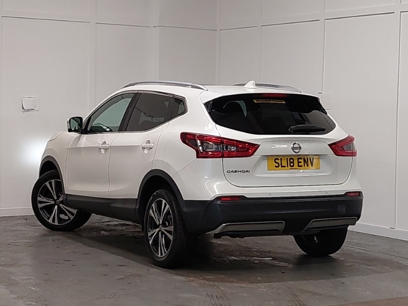 Nissan Qashqai 1.5 Dci N-connecta SL18ENV White #2