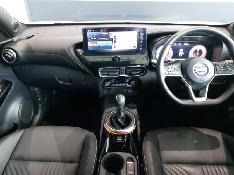 Nissan Juke 1.0 Dig-t Tekna White #3