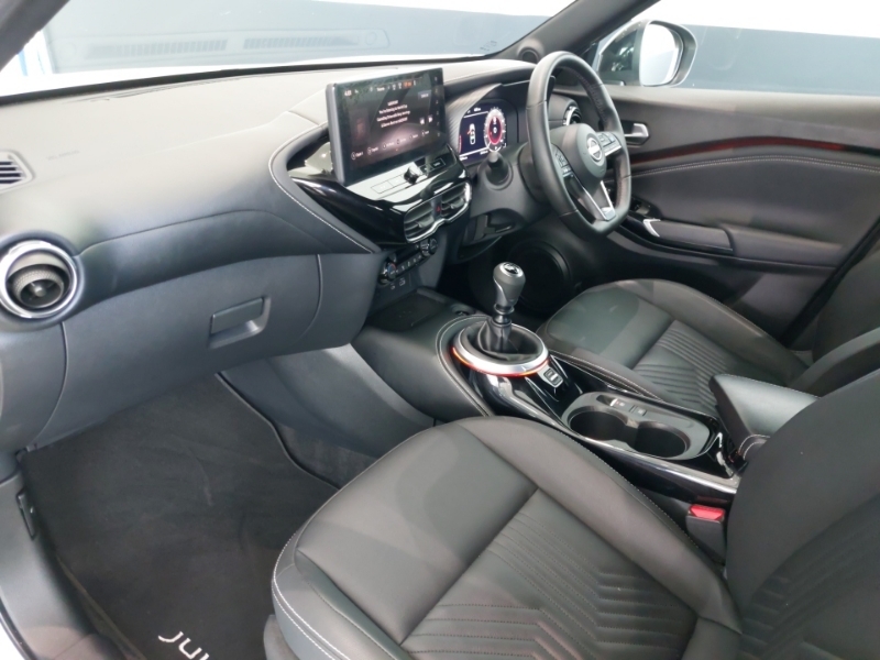 Nissan Juke 1.0 Dig-t Tekna White #5
