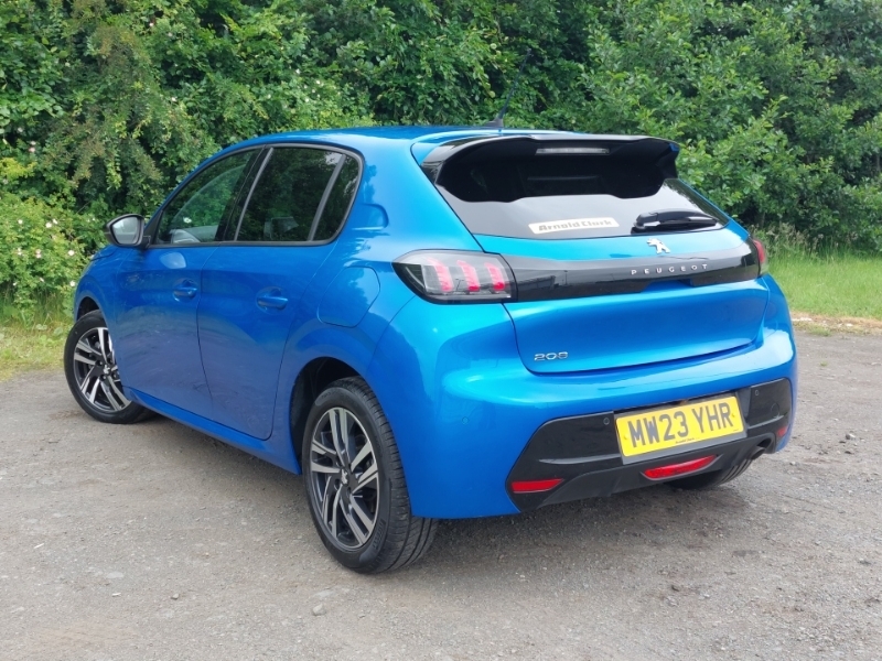 Peugeot 208 1.2 Puretech 100 Allure Premium Eat8 MW23YHR Blue #2