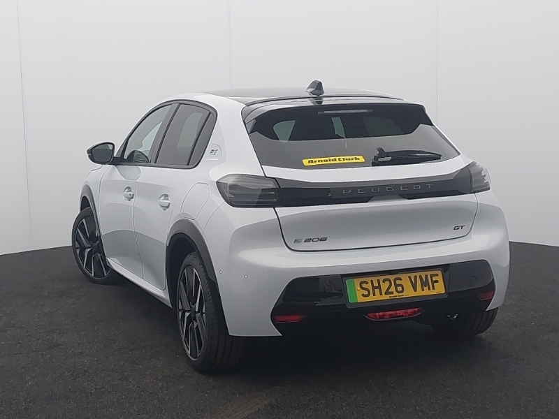 Peugeot e-208 100Kw Gt Premium 50Kwh White #2