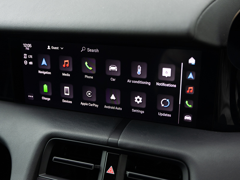 Porsche Taycan Base Automatic Black #8