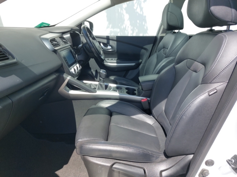 Renault Kadjar 1.3 Tce Gt Line White #5