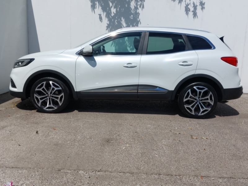 Renault Kadjar 1.3 Tce Gt Line White #4