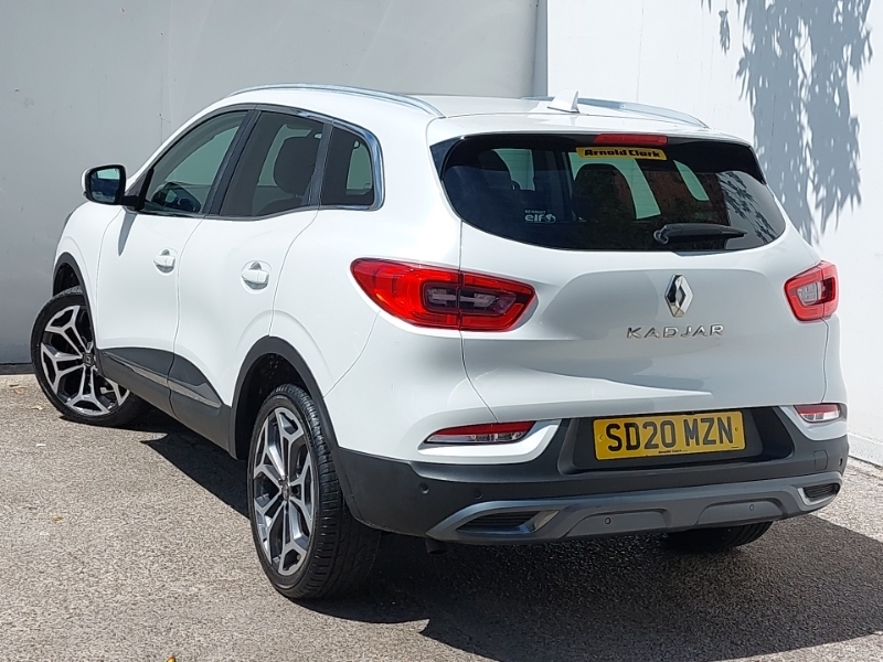 Renault Kadjar 1.3 Tce Gt Line White #2