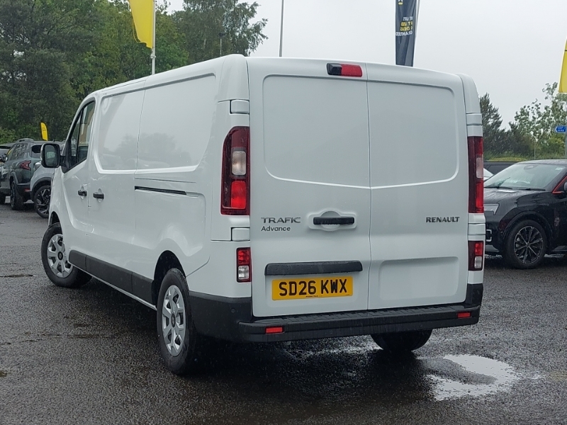 Renault Trafic Ll30 Blue Dci 130 Advance Safety Van White #2