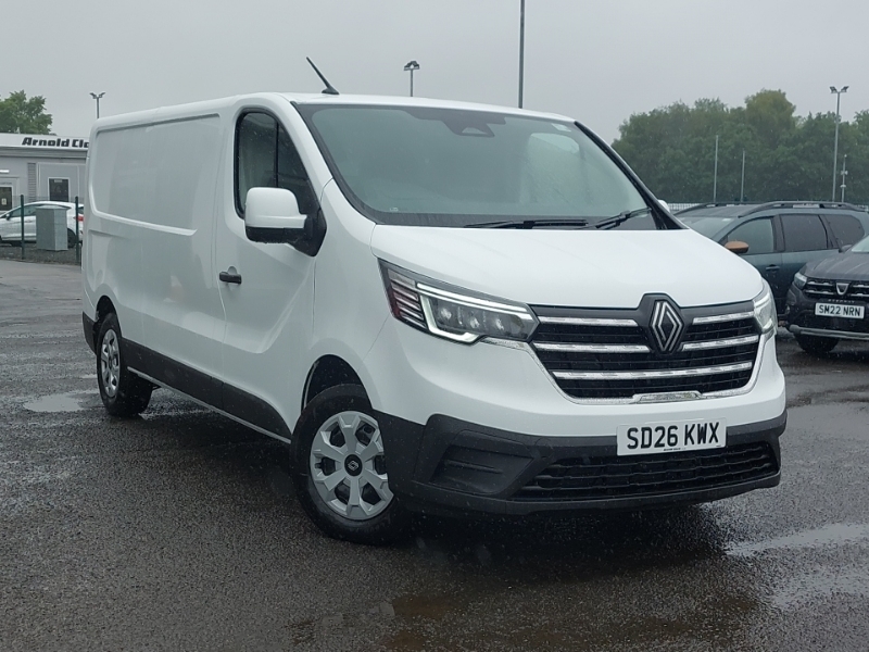 Renault Trafic Ll30 Blue Dci 130 Advance Safety Van White
