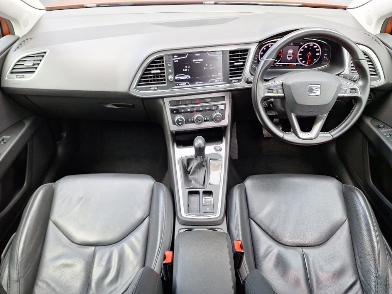 Seat Leon 2.0 Tsi 190 Xcellence Lux Ez Dsg Orange #3