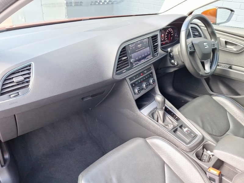 Seat Leon 2.0 Tsi 190 Xcellence Lux Ez Dsg Orange #5