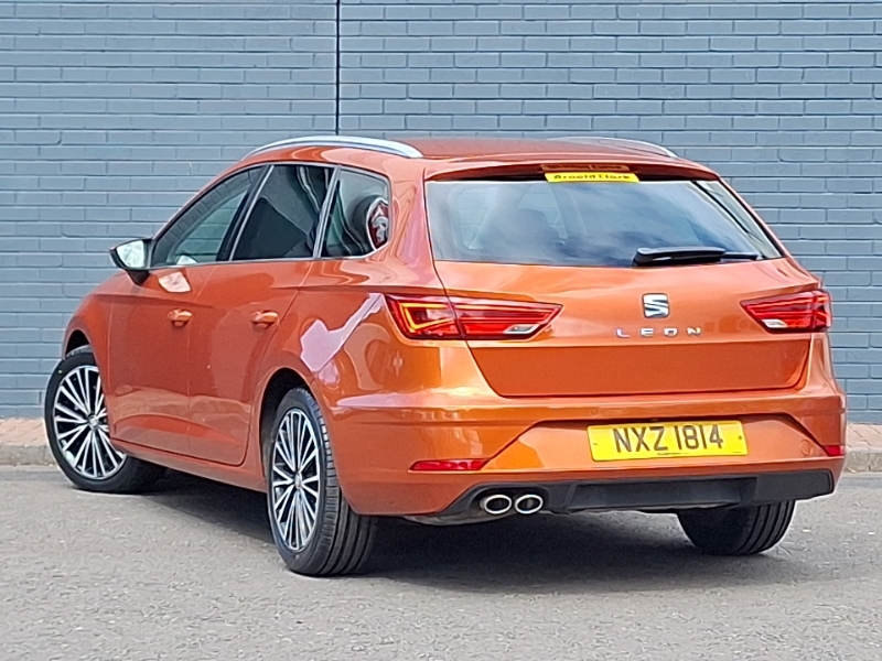 Seat Leon 2.0 Tsi 190 Xcellence Lux Ez Dsg Orange #2