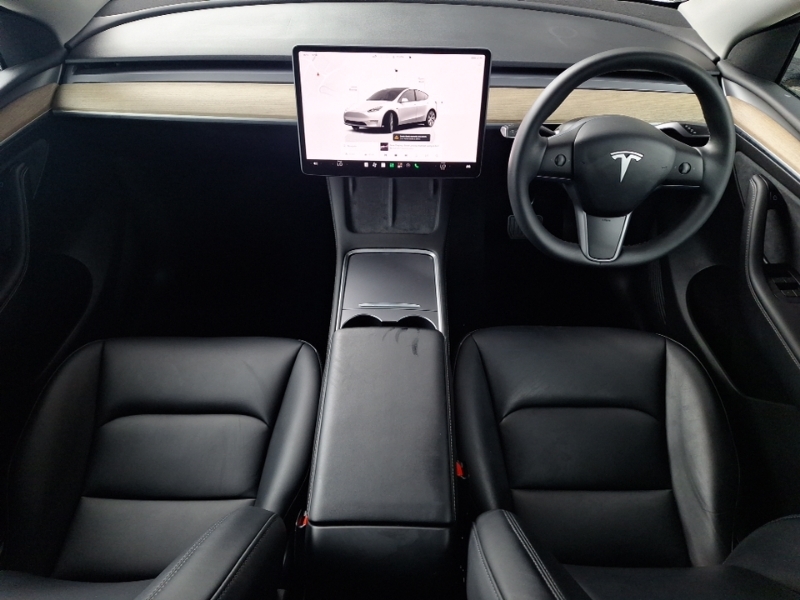 Tesla Model Y Long Range Awd White #3