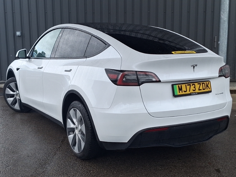 Tesla Model Y Long Range Awd White #2