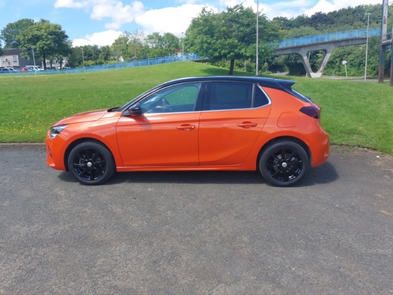 Vauxhall Corsa 1.2 Turbo Elite Nav SB70GXA Orange #4