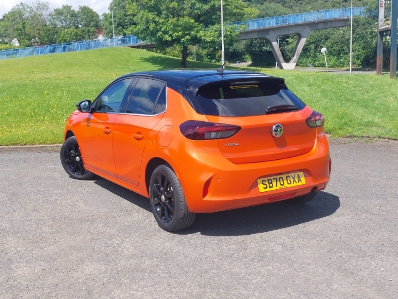 Vauxhall Corsa 1.2 Turbo Elite Nav SB70GXA Orange #2