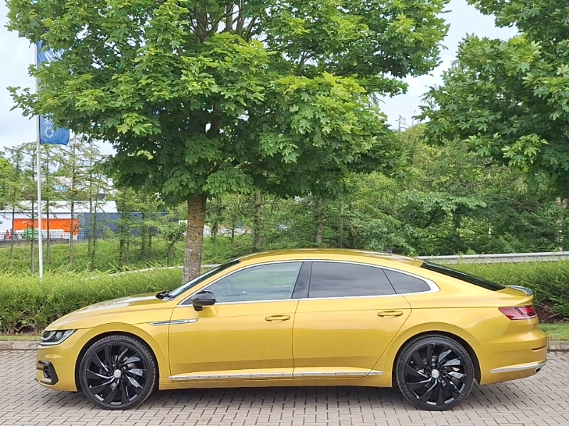 Volkswagen Arteon R-line Tsi Dsg Yellow #4
