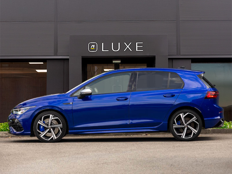 Volkswagen Golf 2.0 Tsi 320 R 4Motion Dsg WN23ZKH Blue #4