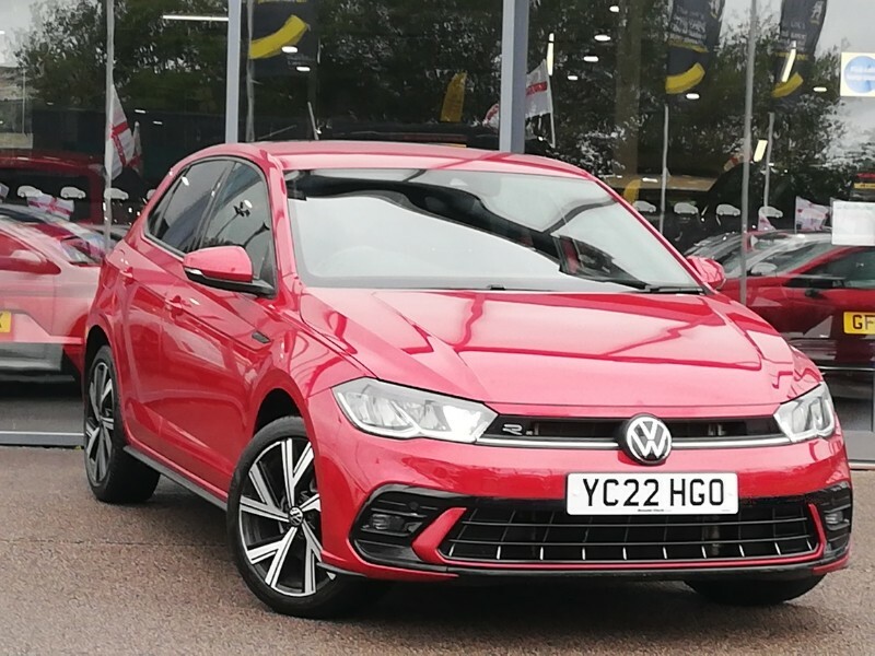 Volkswagen Polo 1.0 Tsi 110 R-line Dsg Red