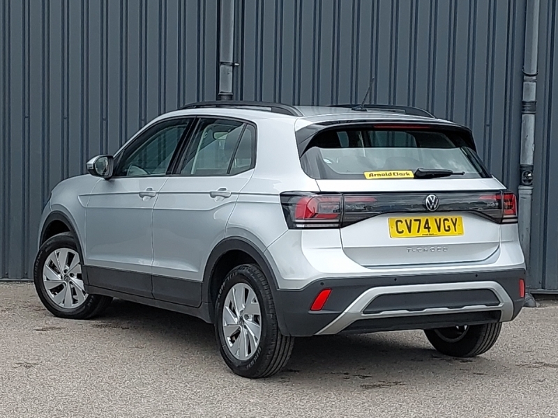 Volkswagen T-Cross 1.0 Tsi 115 Life Dsg CV74VGY Silver #2