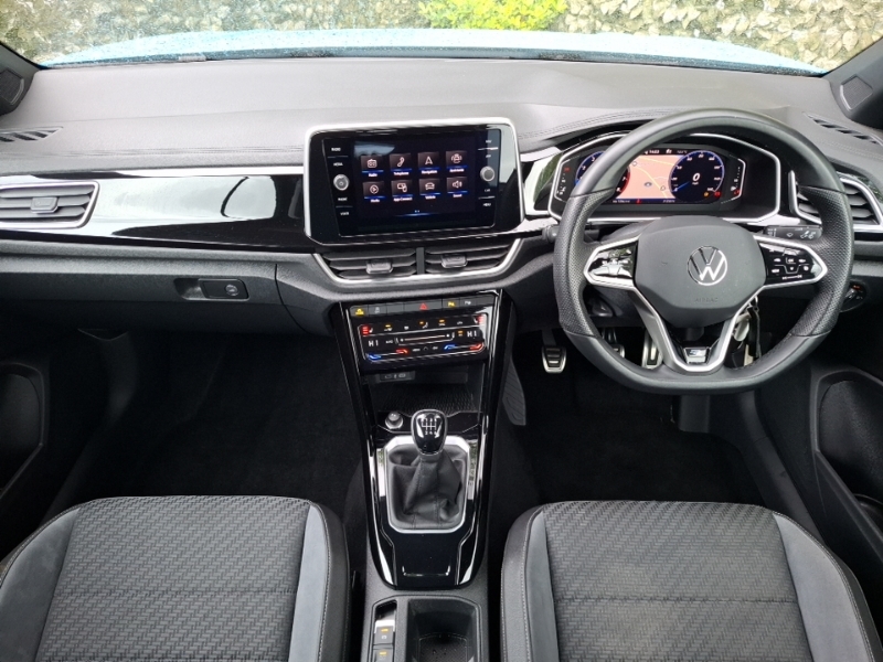 Volkswagen T-Roc 1.5 Tsi R-line Blue #3