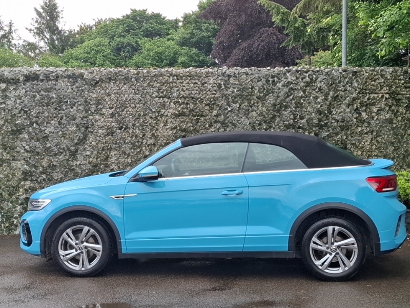 Volkswagen T-Roc 1.5 Tsi R-line Blue #4
