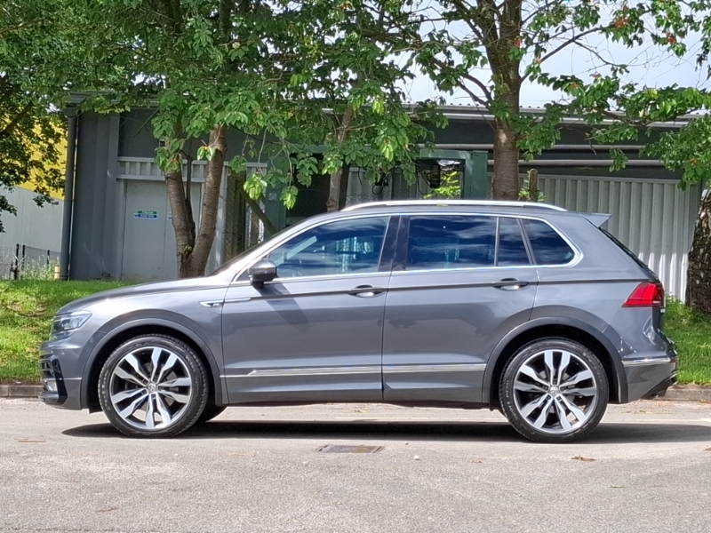 Volkswagen Tiguan 2.0 Tdi 190 4Motion R-line Dsg Grey #4