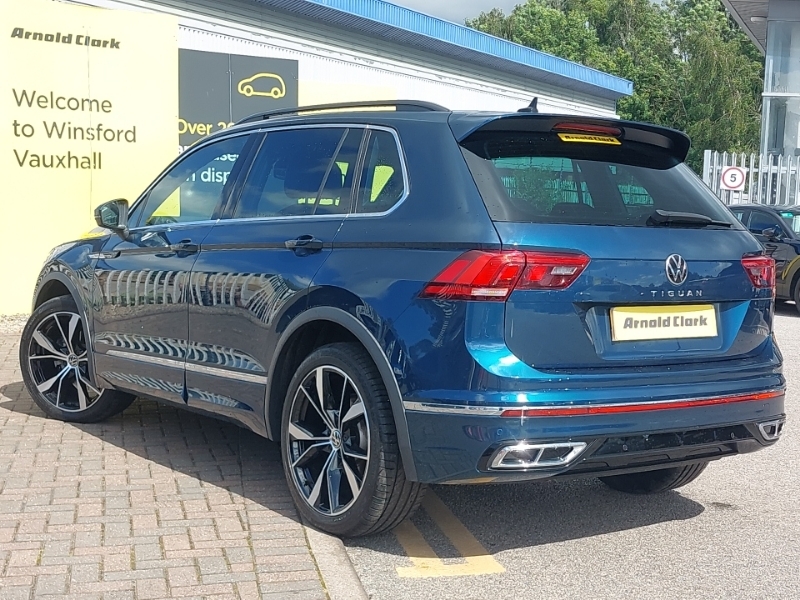 Volkswagen Tiguan 2.0 Tdi R-line Dsg Blue #2